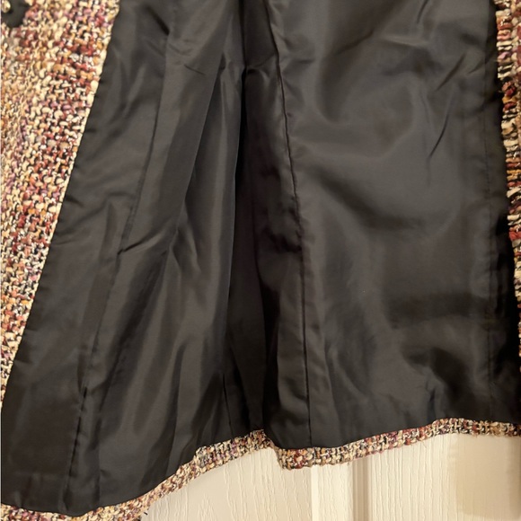 COLDWATER CREEK Multi Colored Tweed Snap Blazer Jacket - Picture 8 of 11